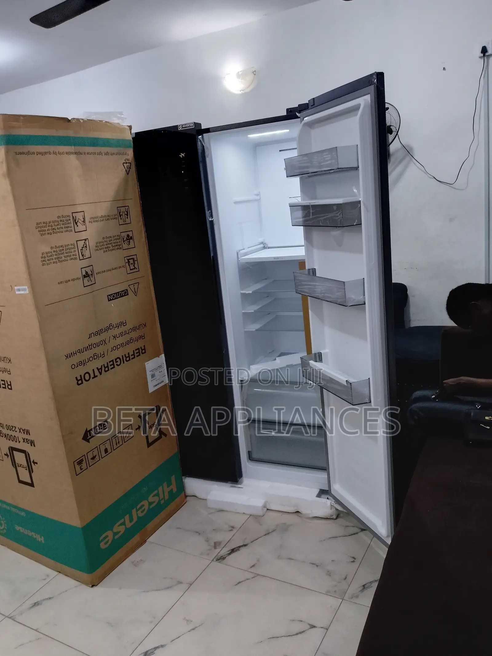 Hisense 529l Large Storage Refrigerator