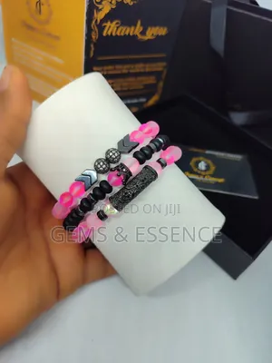 Pink Moonstone Bracelet