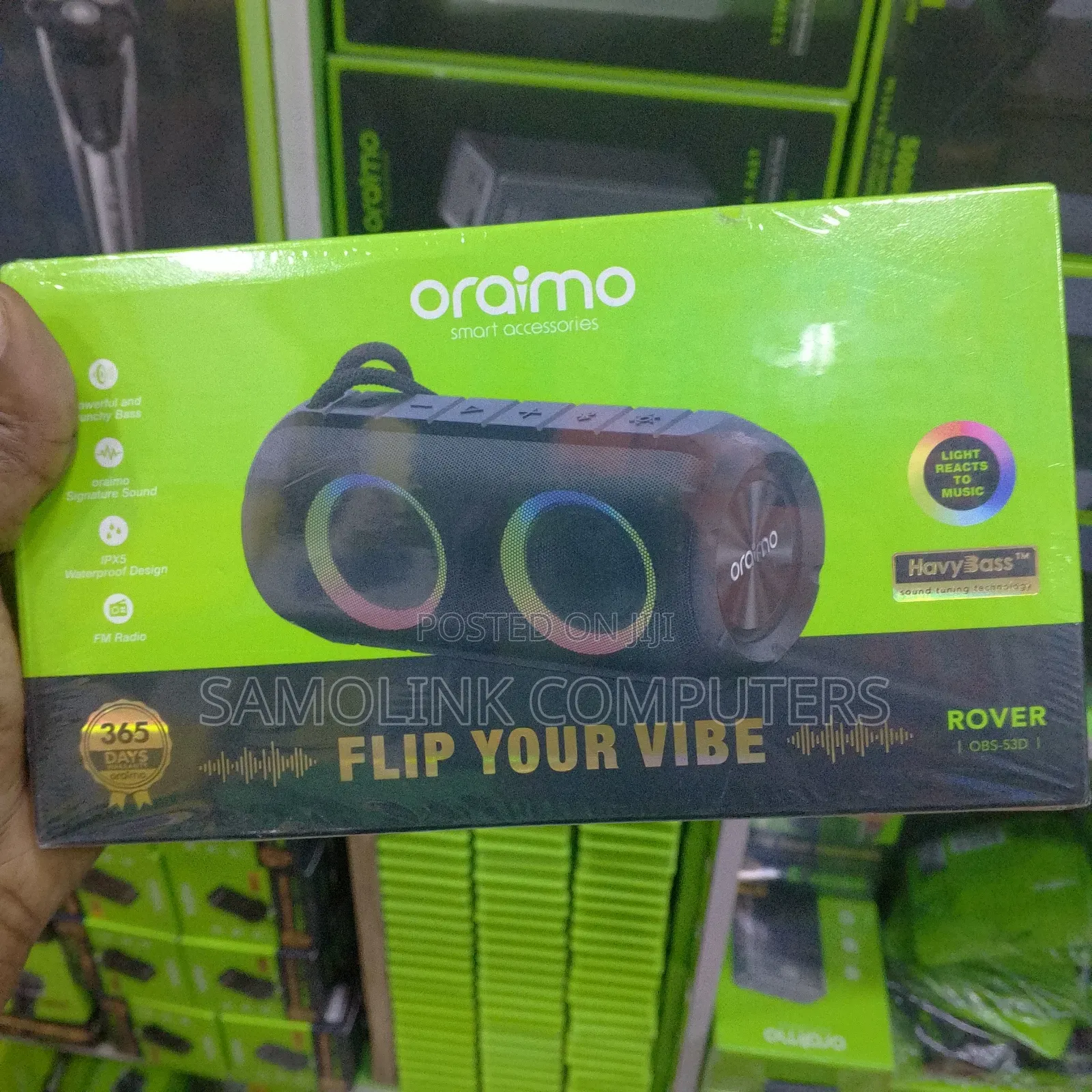 Oraimo Bluetooth Speaker Rover (Obs-53d)