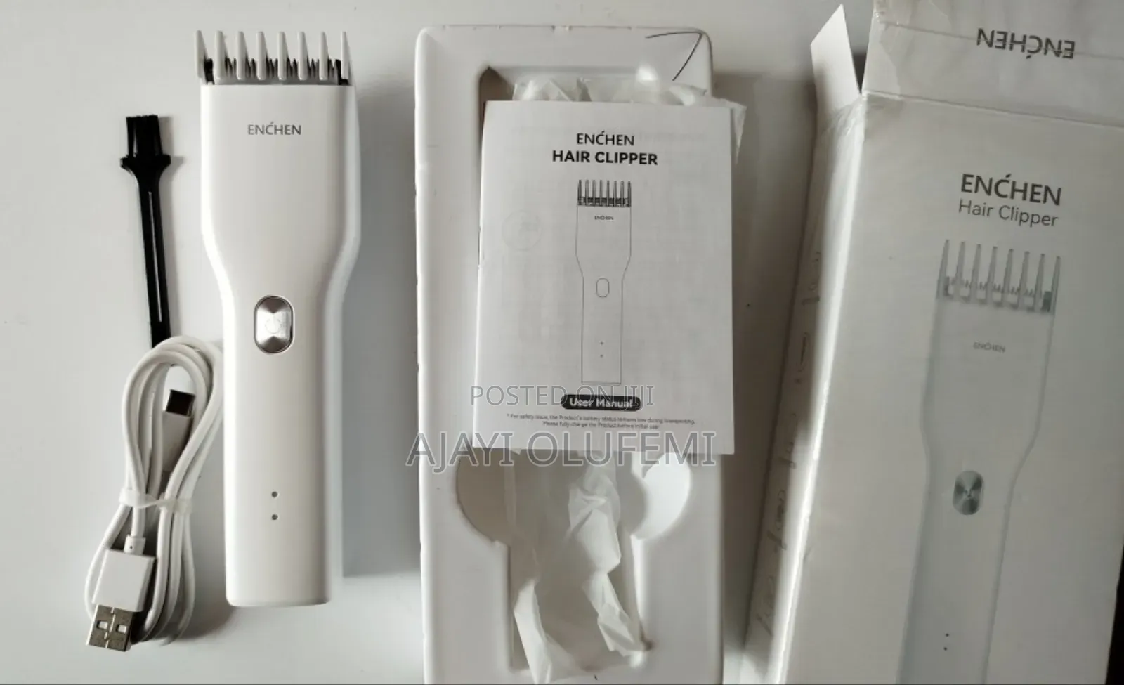 Enchen Boost Electric Hair Clippers.