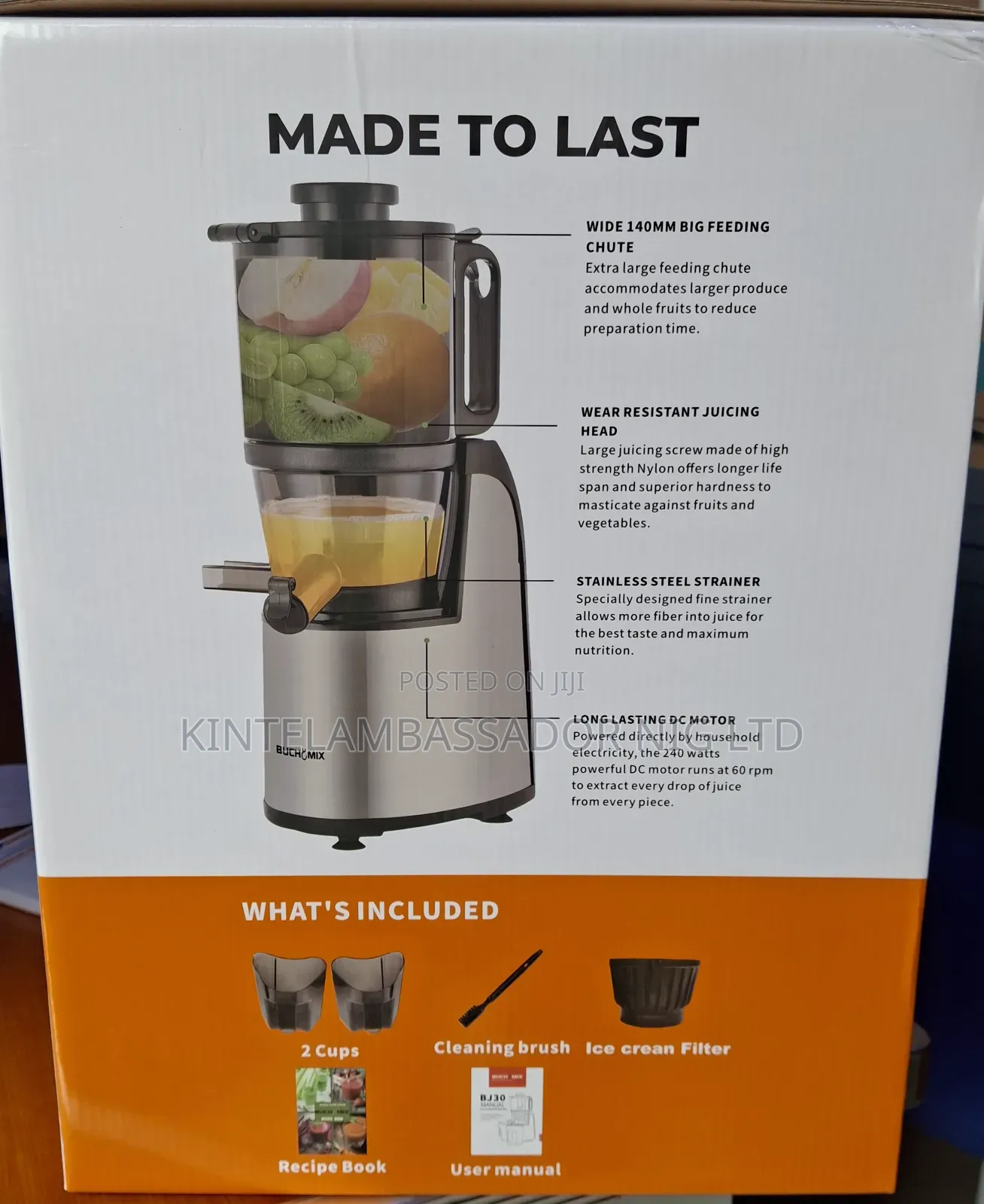Buchymix Juicer - Bj 30