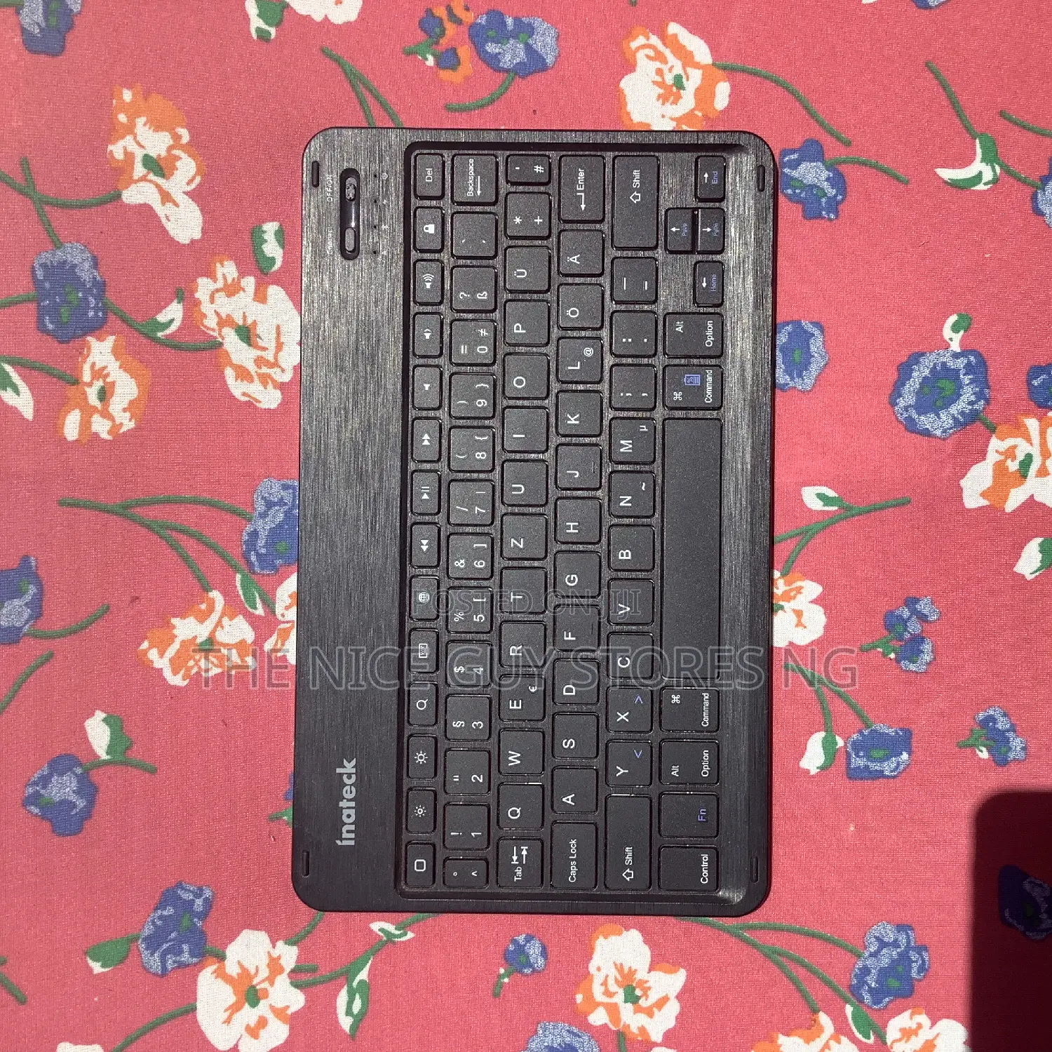 Inateck Ultra-Slim Bluetooth Keyboard.