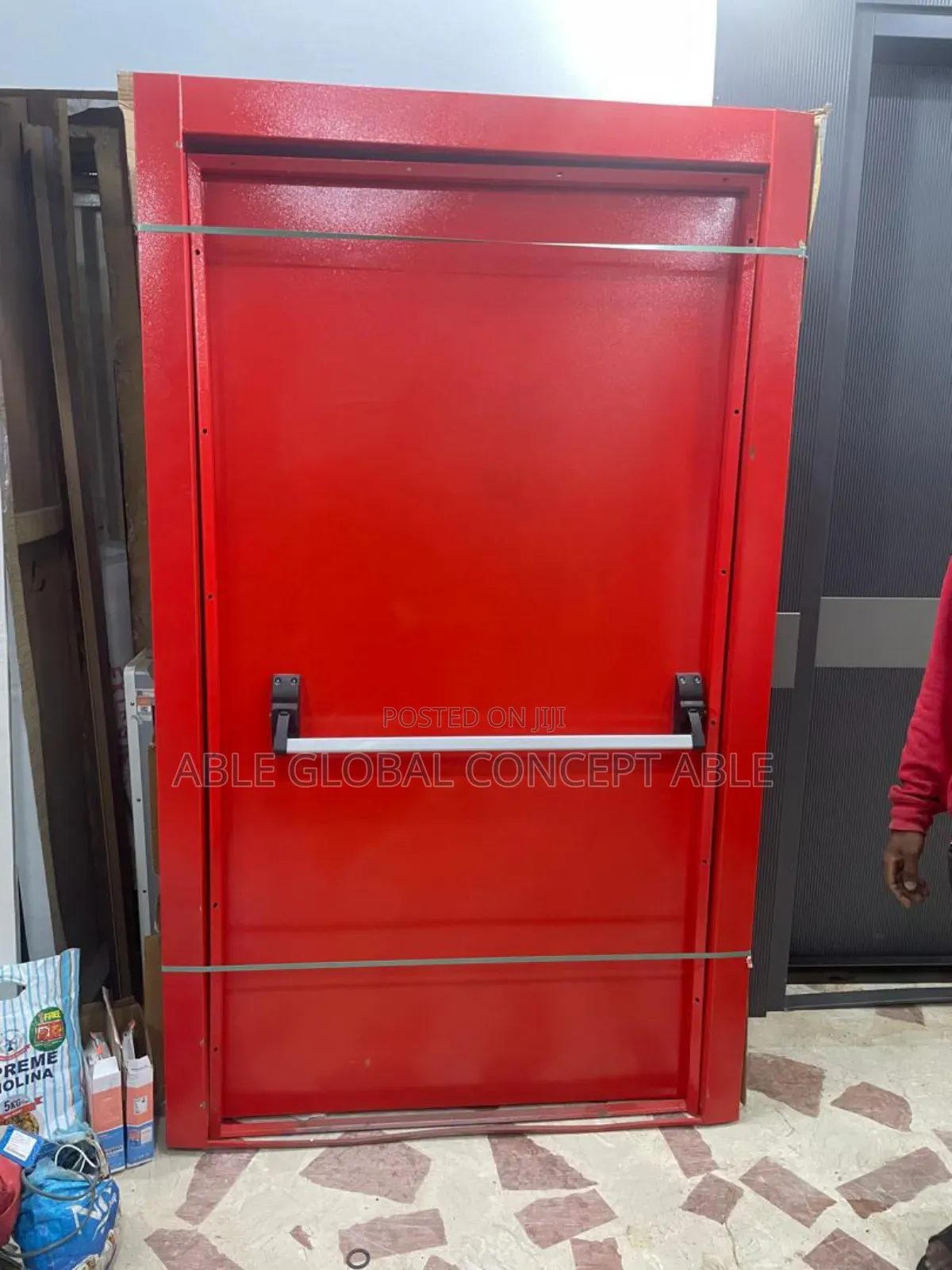 Red 4ft Fire Exit