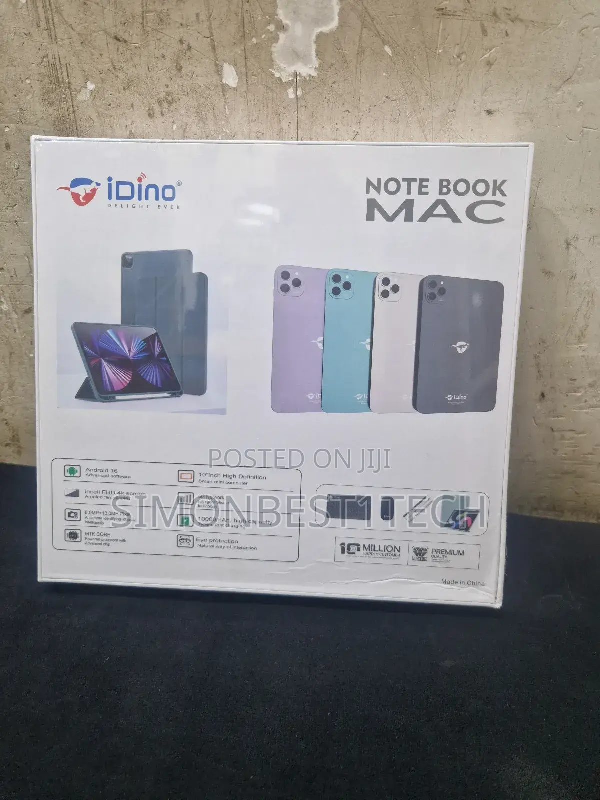 New Idino Notebook Mac 512 GB Blue