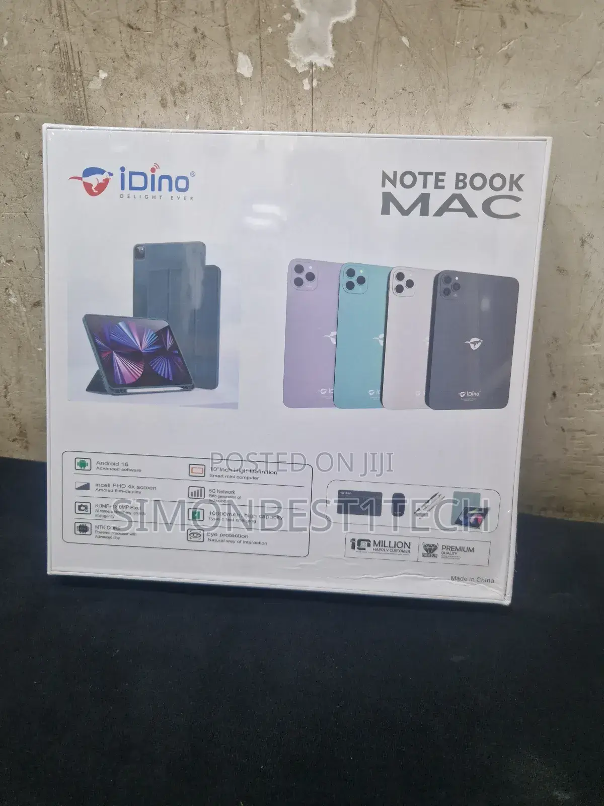 New Idino Notebook Mac 512 GB Blue
