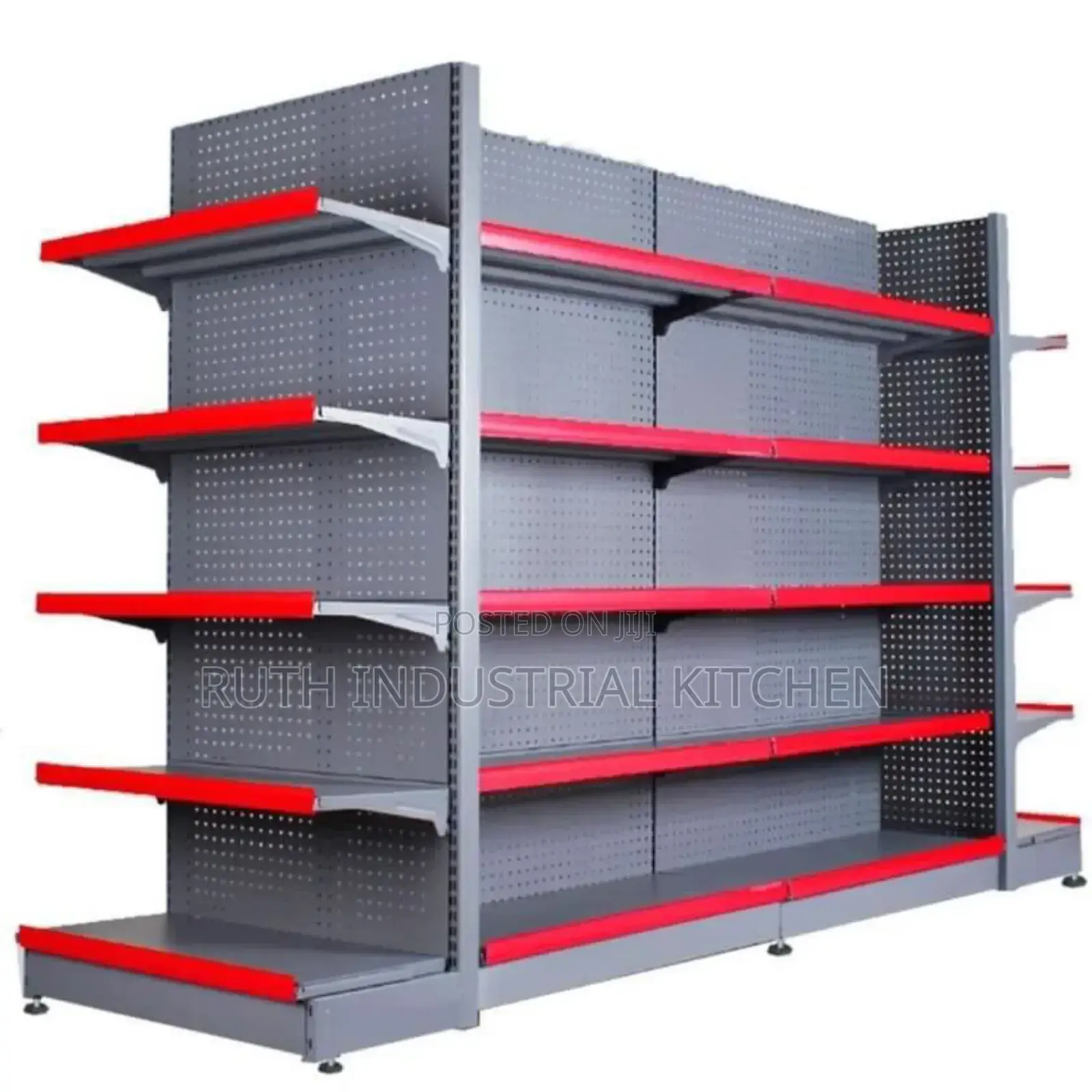 Single Gray Shelves Suppermakert