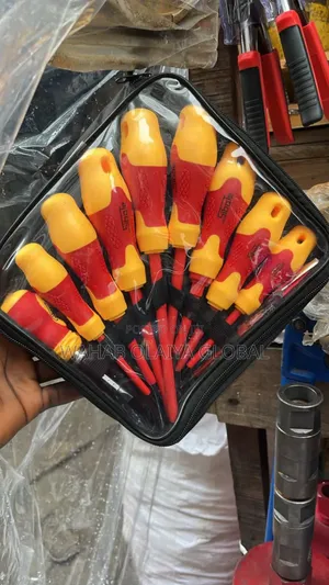 9pcs Insulated Screwdriver Set – Safe for Electrical Work