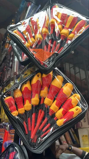 9pcs Insulated Screwdriver Set – Safe for Electrical Work