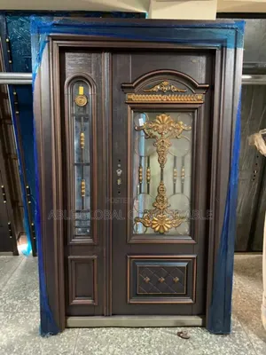 Copper Glass Door