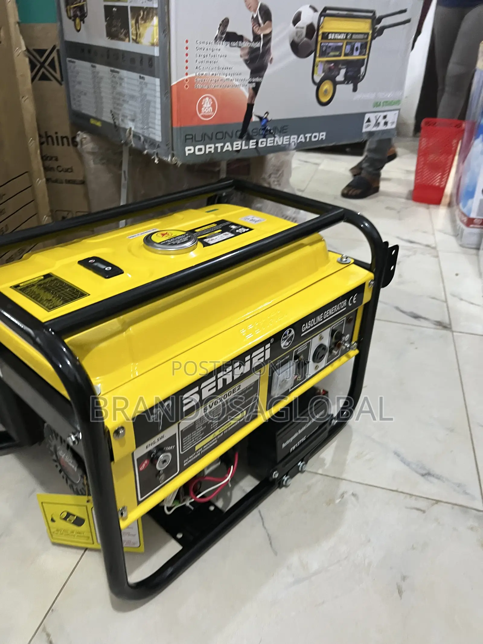 Senwei 4.5kva Key Start Generator – Latest Model
