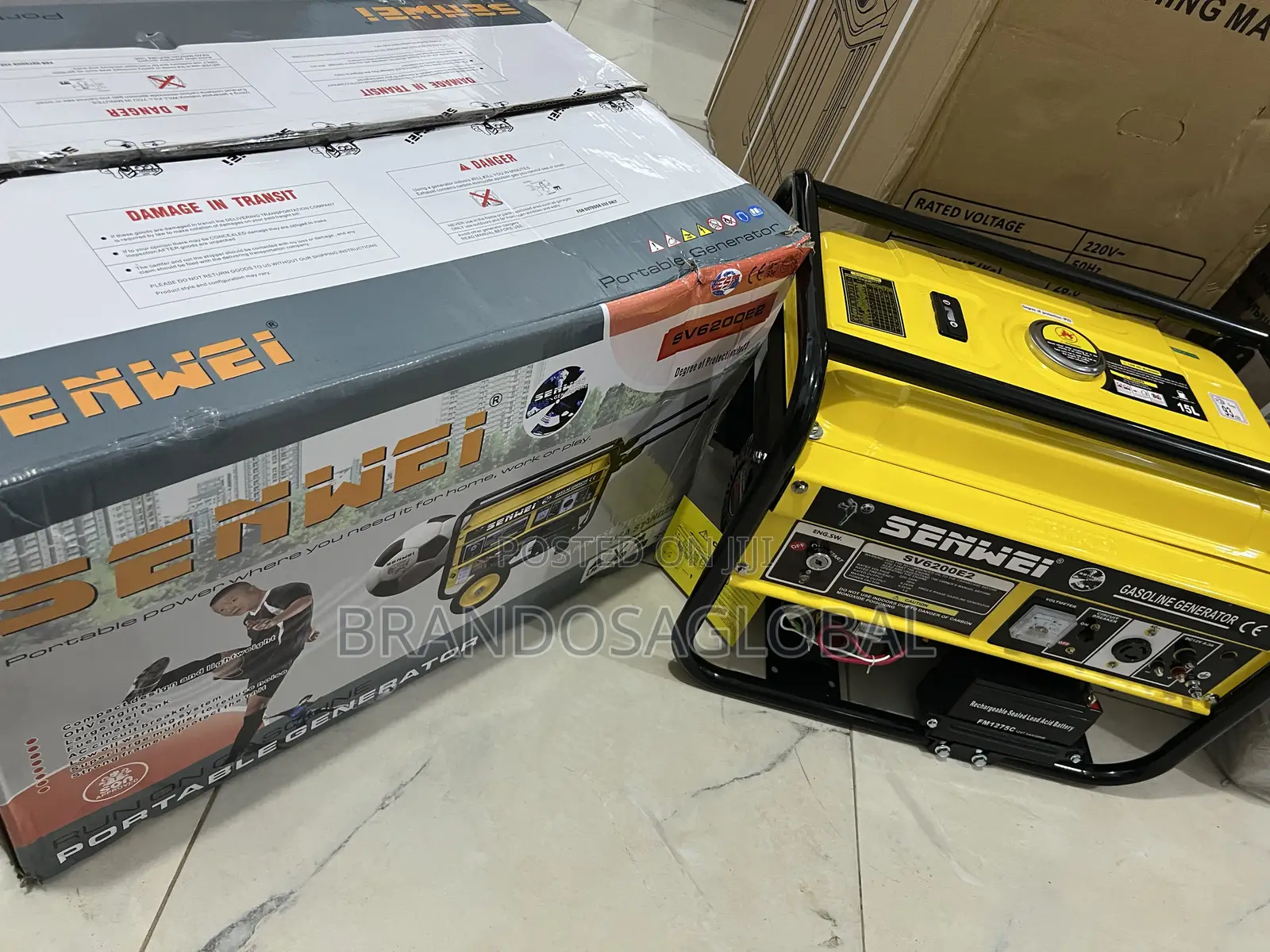 Senwei Generator 4.5kva – Reliable Backup Power