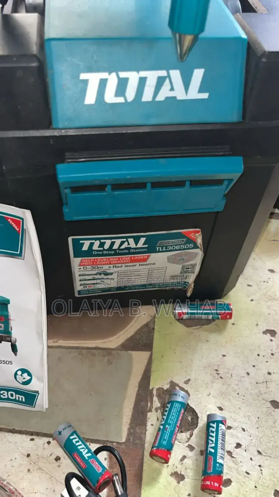 Total TLL 306505 Self-Leveling Line Laser – 0-30m