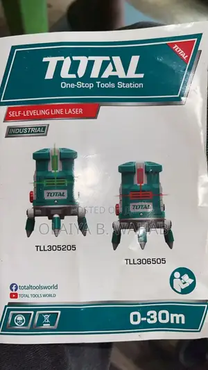 Total TLL 306505 Self-Leveling Line Laser – 0-30m