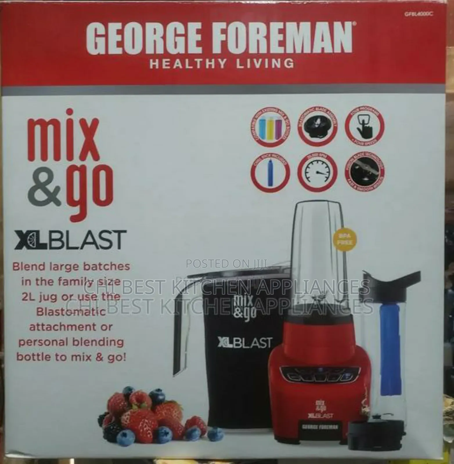 George Foreman Mix Go Commercial Blender