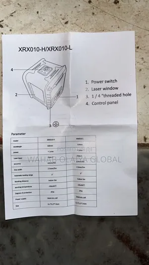 2-Line Laser Level With Stand – Accurate Easy Setup