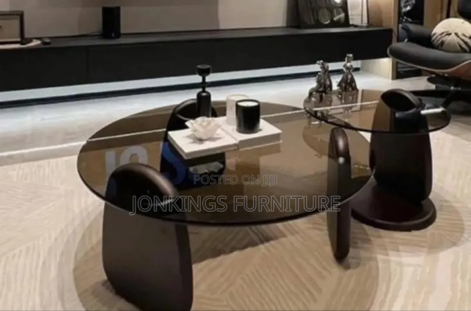 Luxurious Glass Top Center Table