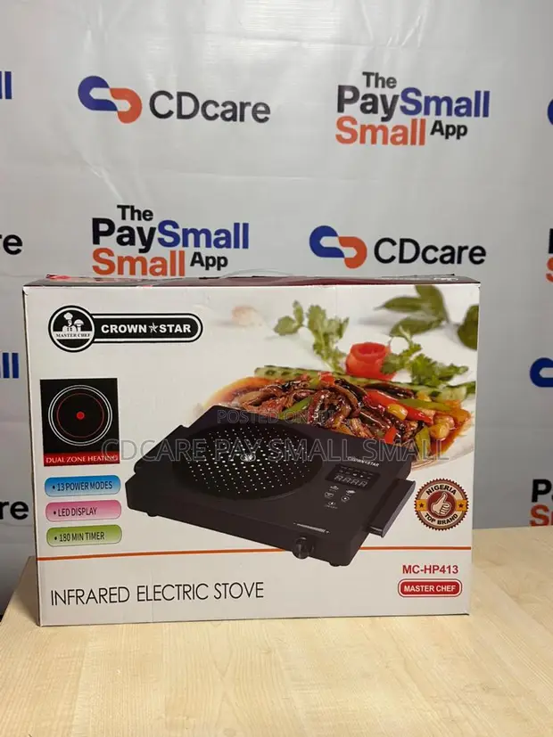 Pay Small Small Master Chef Electric Stove On in Kosofe