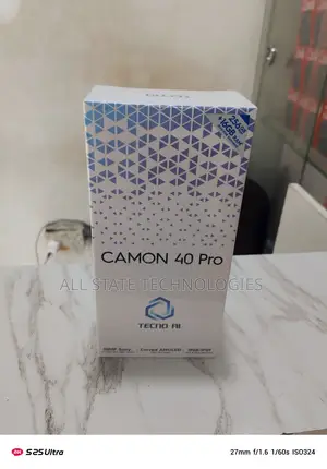 New Tecno Camon 40 Pro 256 GB Black