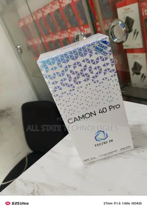 New Tecno Camon 40 Pro 256 GB Black