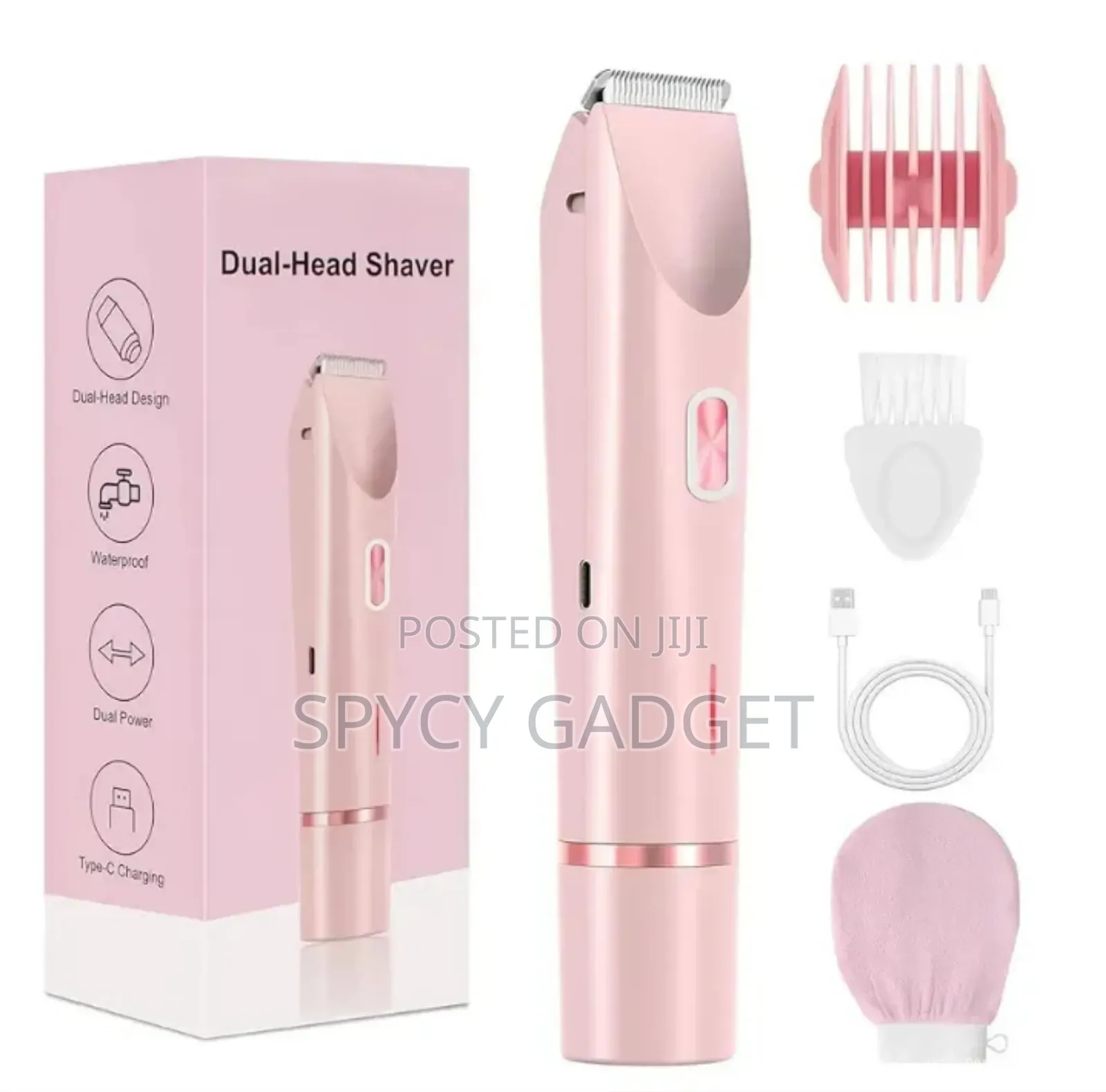 Dual-head Waterproof Electric Shaver