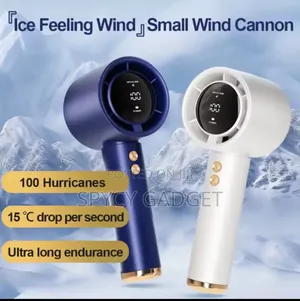 Mini Digital Rechargeable Fan