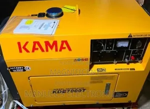 Original Well Built 10 Kva Kama Soundproof Silent Generator