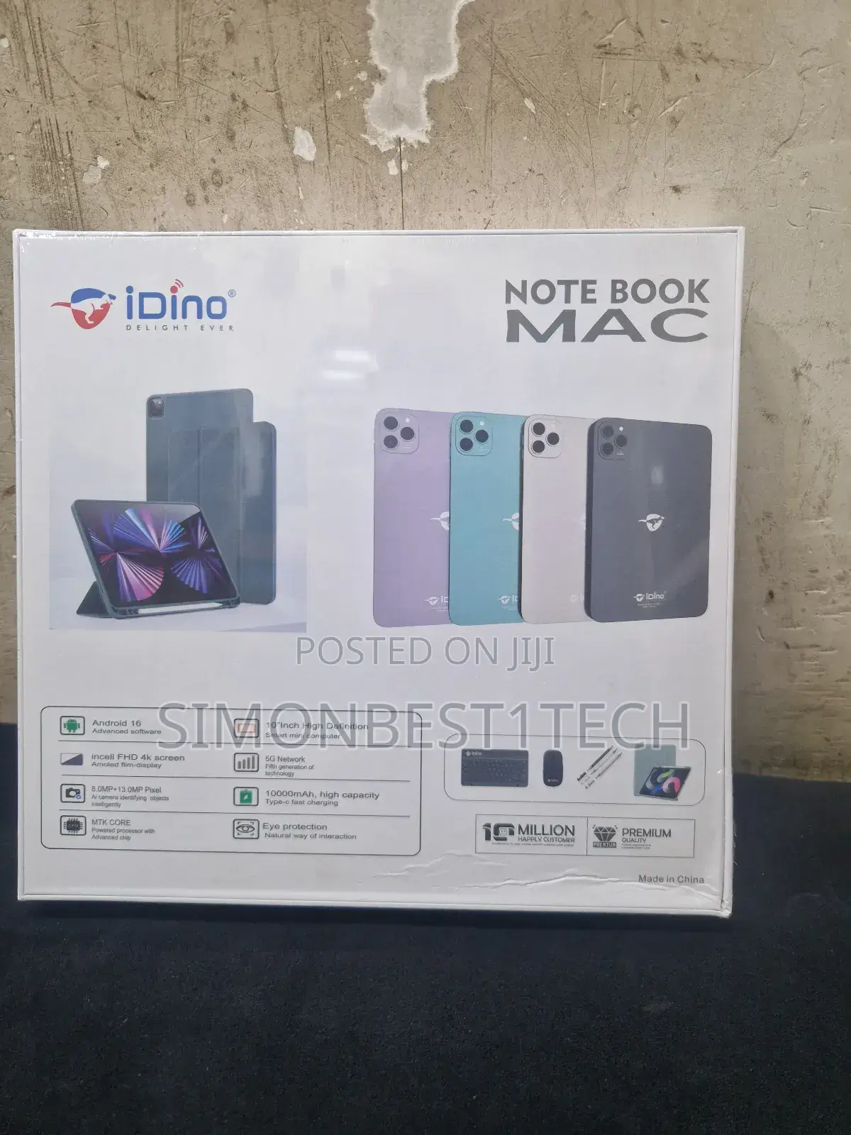 New Idino Notebook Mac 512 GB Blue