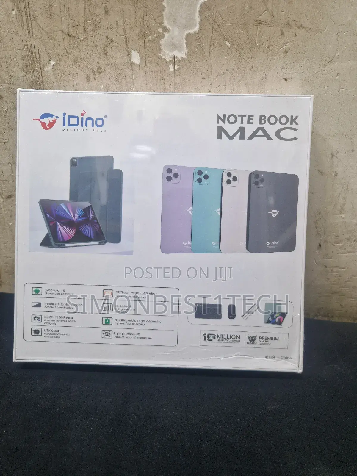 New Idino Notebook Mac 512 GB Blue