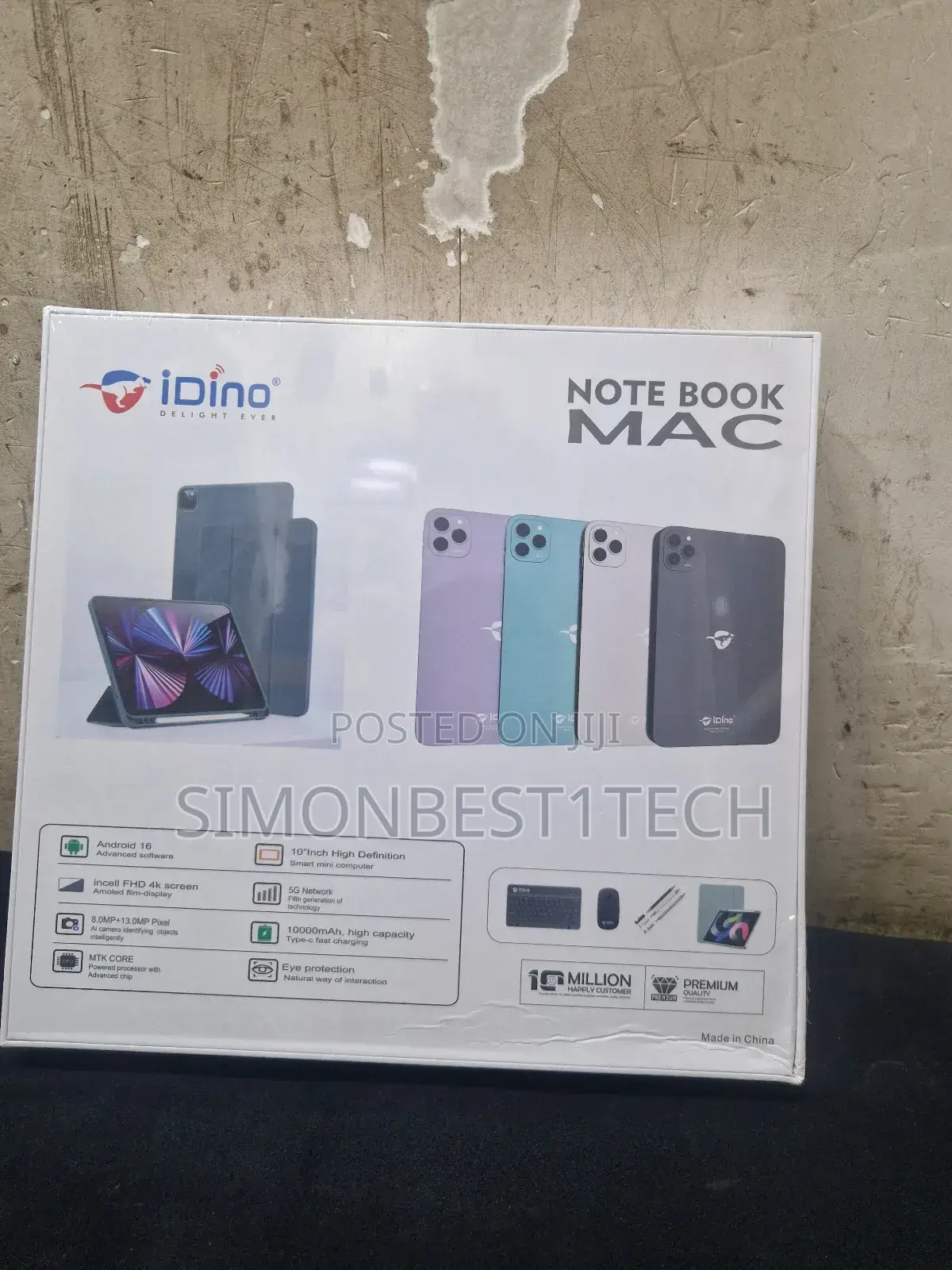 New Idino Notebook Mac 512 GB Blue