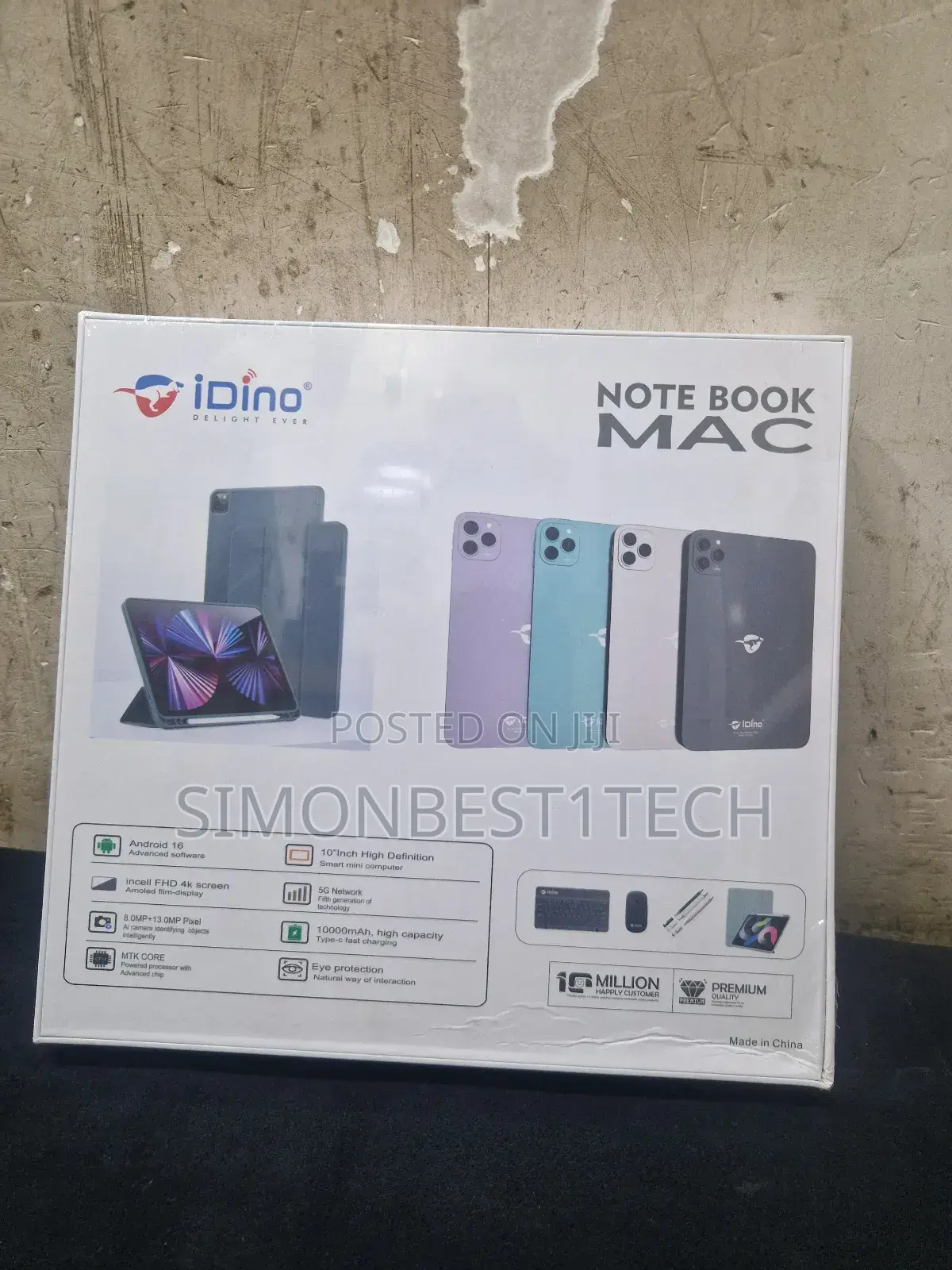 New Idino Notebook Mac 512 GB Blue