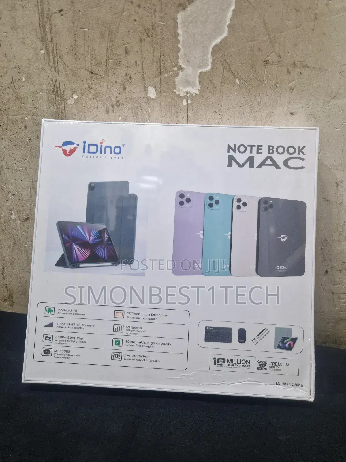 New Idino Notebook Mac 512 GB Blue