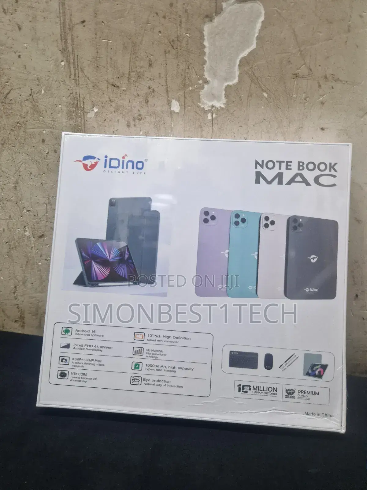 New Idino Notebook Mac 512 GB Blue