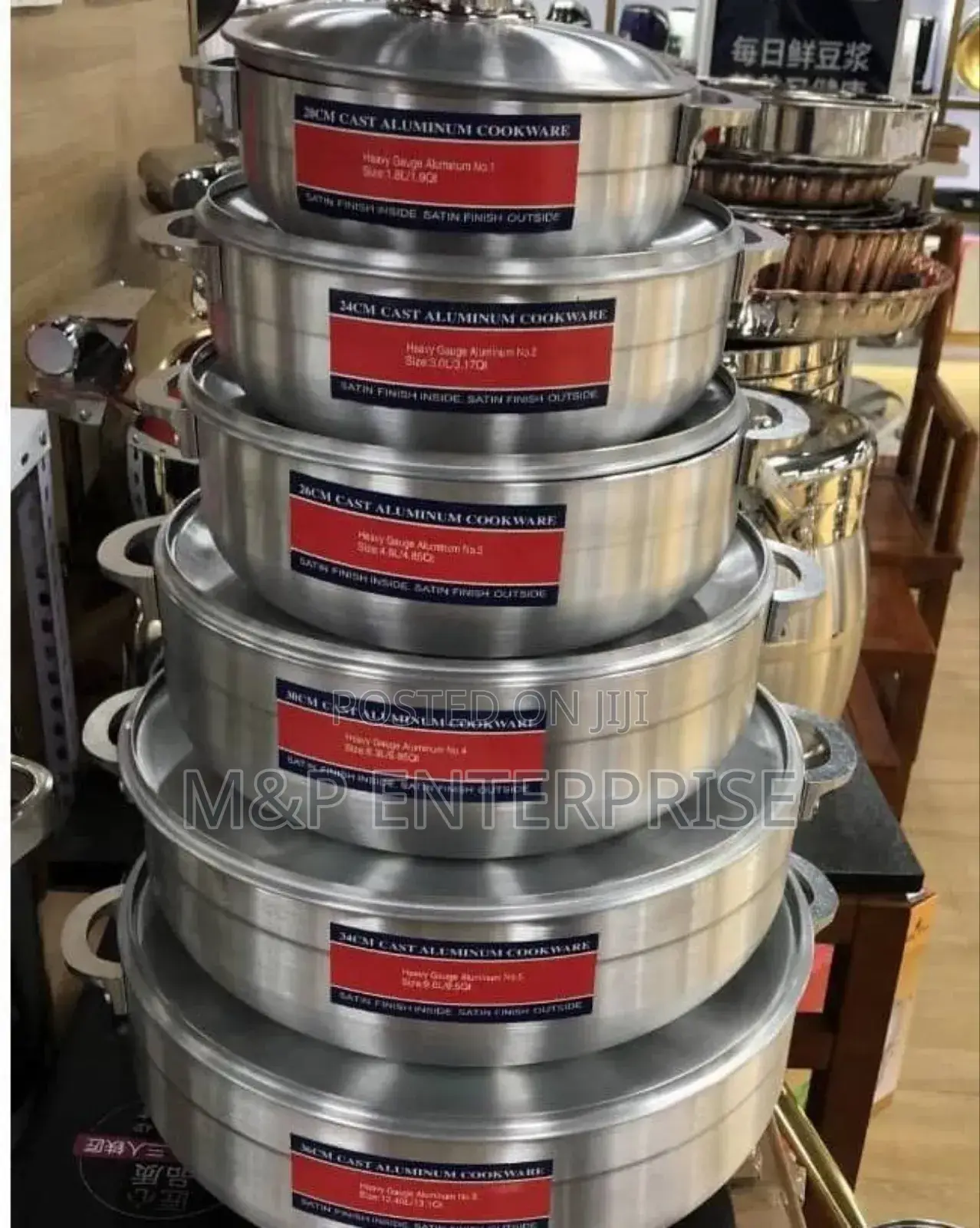 Tornado Polishware 6pcs Cookware