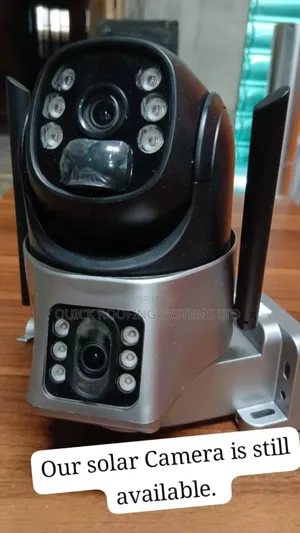 Solar Camera, With Panel (Double Lense)