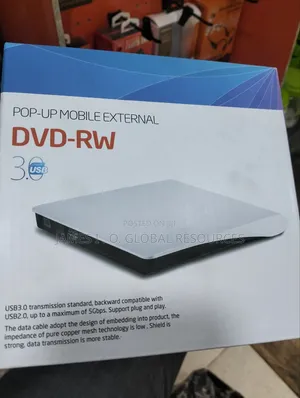 Pop Up Mobile External DVD-Rw Rom