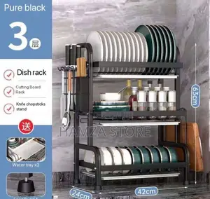 3 Tiers Plate Rack/Dish Drainer