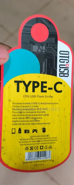 Type C Otg Usb Flash Driver