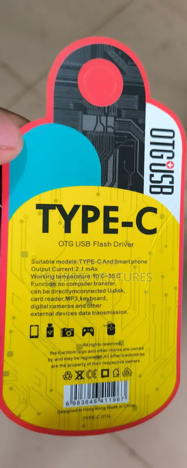 Type C Otg Usb Flash Driver