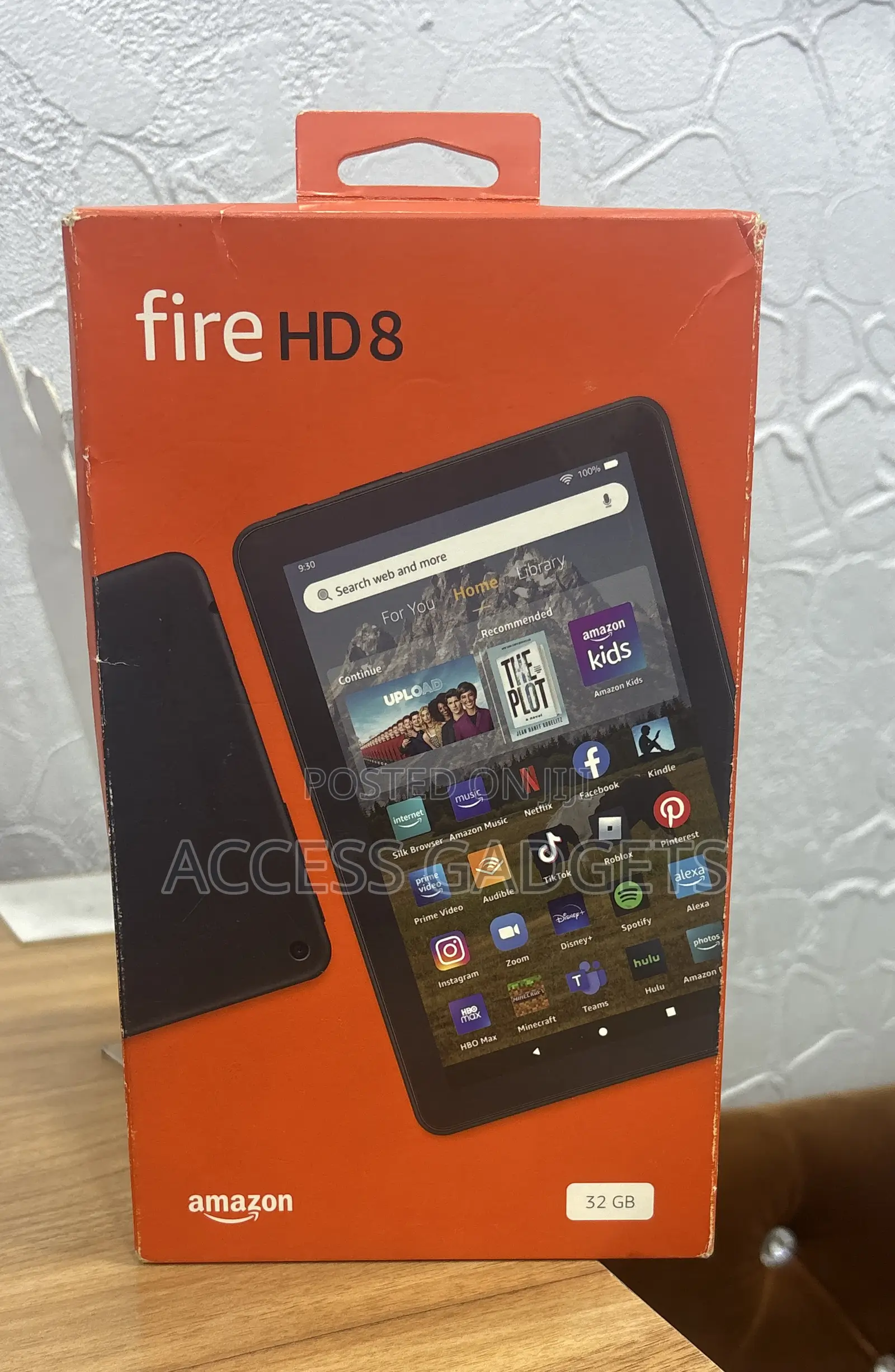 New Amazon Fire HD 8 32 GB Gray