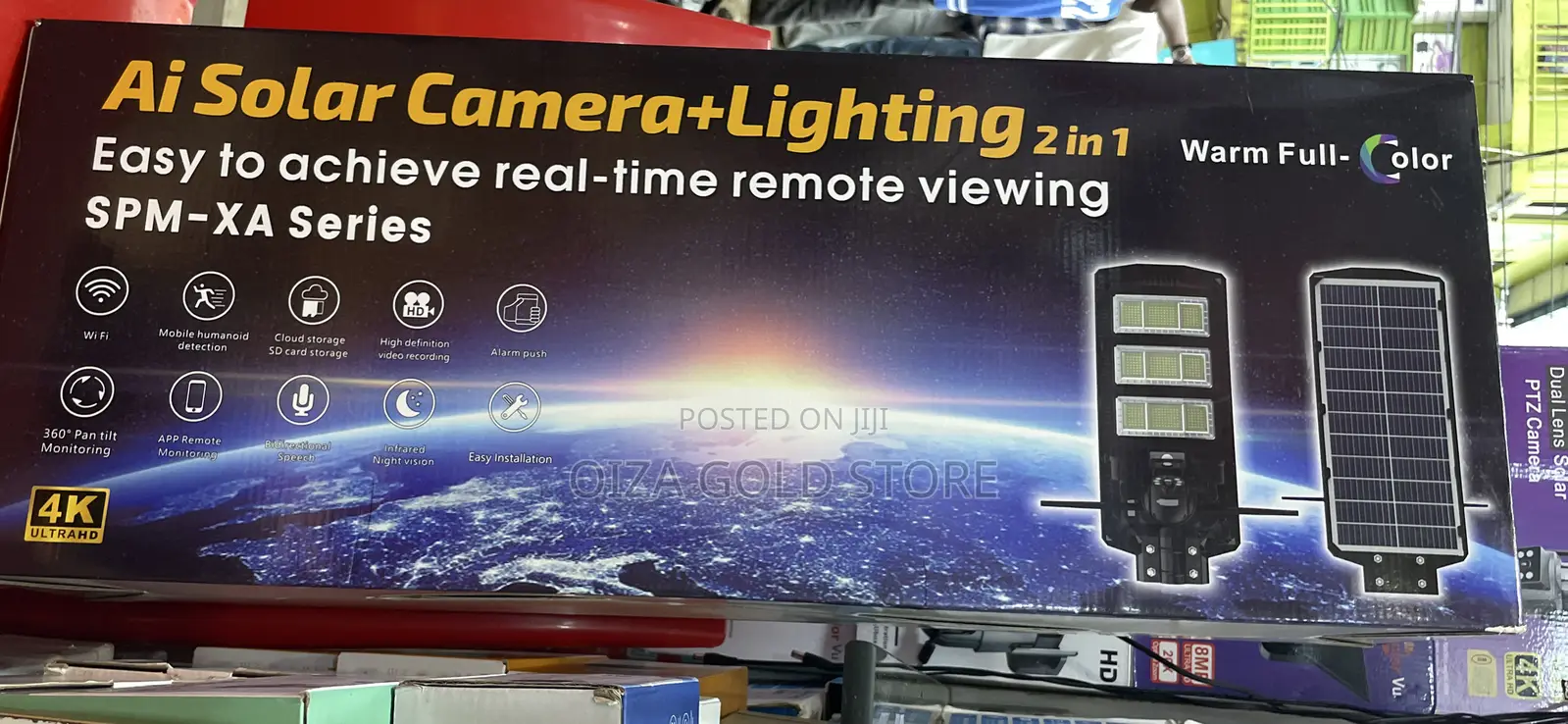 Ai Solar Camera + Lighting