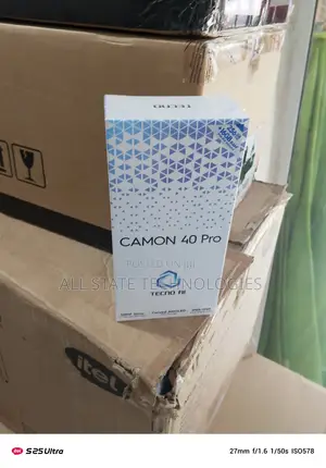 New Tecno Camon 40 Pro 256 GB Black