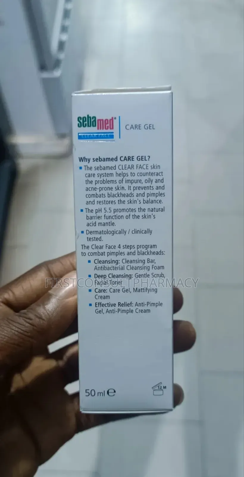 Sebam Clear Face Care Gel 50ml