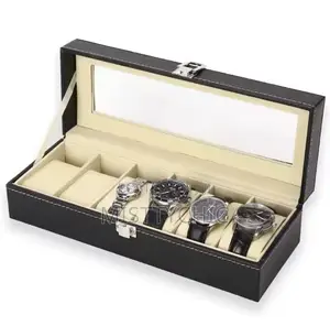 6 Slots Watch Box