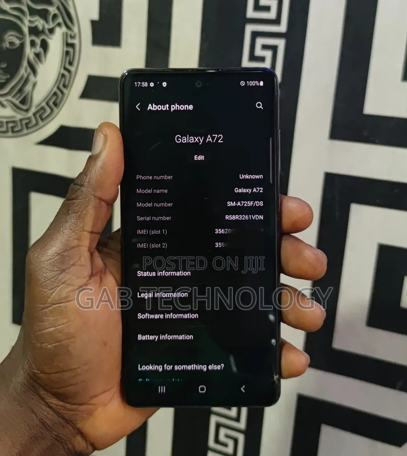 Samsung Galaxy A72 128 GB Black