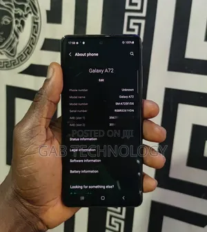 Samsung Galaxy A72 128 GB Black