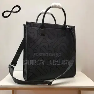 Burberry Monogram Jacquard Tote Duffle Bag Combo – Premium Luxury