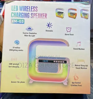 Led Wireless Charging Speaker