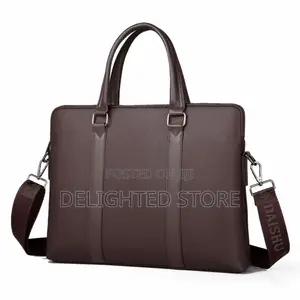 Luxurious Genuine Leather Forever Men Shoulder Office/Laptop Bag