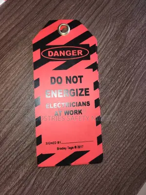 Loto Do Not Energize Two-sided Safety Danger Tag