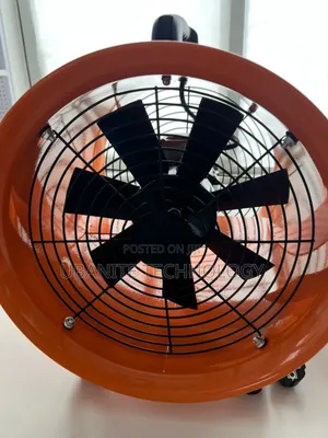 12" With Hose Portable Ventilator Fan